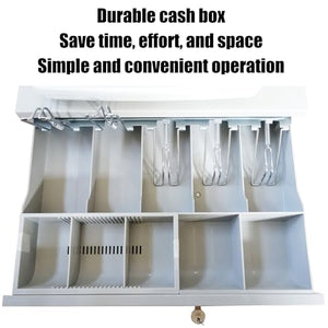 HQHAOTWU Digital Price Computing Scale 30kg with Cash Box Thermal Printer
