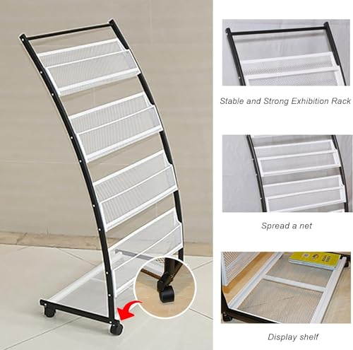 WEBERT Floor Standing Magazine Rack