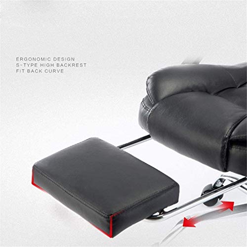 TEmkin Reclining Leather Boss Chair - Brown