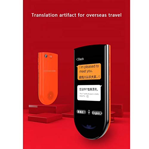 CLING Smart Language Translator Device - Online Translation in 72 Languages, Automatic Photo Translation in 32 Countries