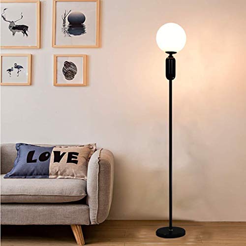 Floor Lamp Standing Lamp Glass Ball Minimalist Living Room Home Decor