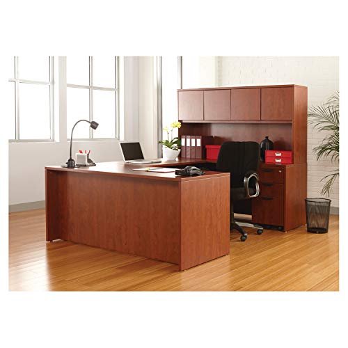 Alera Valencia Series 66 by 30 by 29-1/2-Inch Desk Shell, Medium Cherry