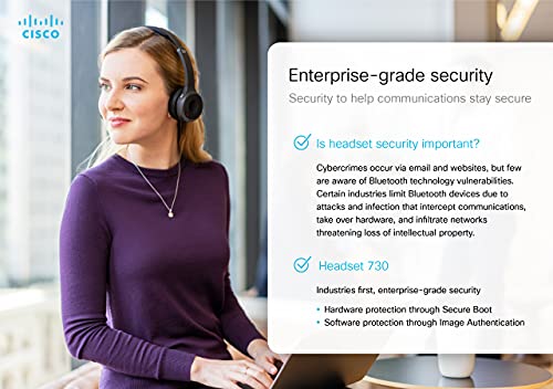 Cisco Wireless Dual On-Ear Bluetooth Headset with Case and Adapter