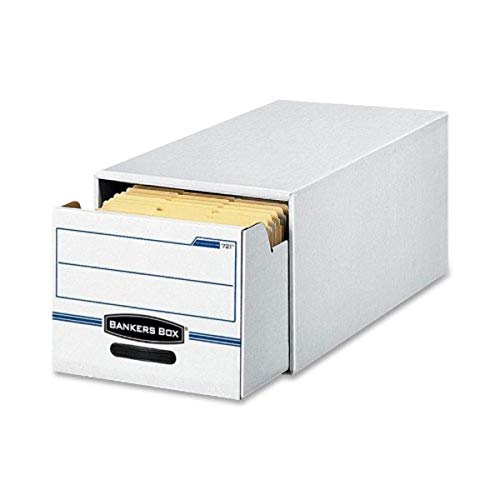 Bankers Box(R) Stor/Drawer(R) File, Letter Size, 10 1/4in.H x 12 1/4in.W (Pack of 6)