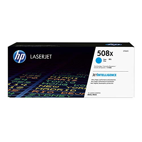 HP 508X (CF361X) Cyan High Yield Toner Cartridge for HP Color LaserJet Enterprise M577 M553