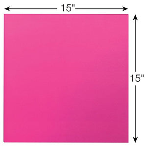 Post-it Big Pad, 15 in x 15 in, Bright Pink, 30 Sheets/Pad (BP15P)
