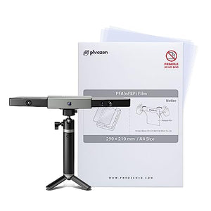 Phrozen PFA (nFEP) Film - A4 / 210 x 290mm (3pcs / Set) + Revopoint Range 3D Scanner Large Format Scanner Bundle