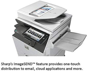 Sharp MX-3550V A3 A4 Color Laser Multifunction Copier - 35ppm, Copy, Print, Scan, Auto Duplexing, Network Print & Scan, 2x500 Sheets Trays, Stand