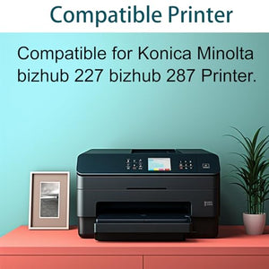 MYNVY DV312K Developer Unit Replacement for Konica Minolta A7Y003D - Compatible with bizhub 227/287 Printer - High Print Yield 200,000 Pages - Black (1 Pack)