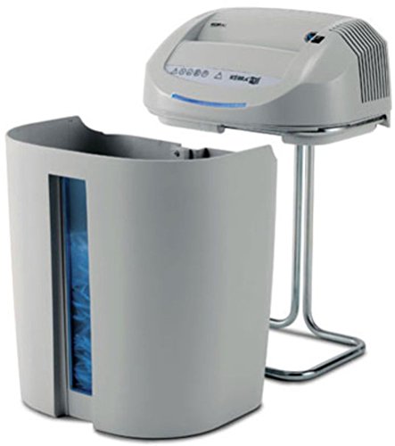 KOBRA +1 SS4 Professional Office Straight-Cut Shredder; Shreds up to 19 Sheets of Paper at a Time, CDs, DVDs and Credit Cards; Carbon Hardened Cutting Knives Unaffected by Staples and Clips