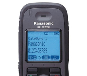 Panasonic KX-TD7696 Ruggedized DECT Multi-Cell Cordless Phone (Renewed)