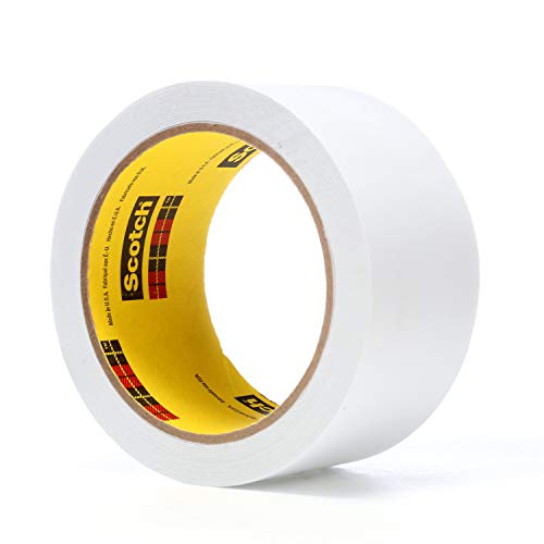 3M Low Tack Paper Tape 3051, 2" x 36 yd, 3.3 mil, White