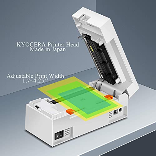 Shipping Label Printer 4x6, DL-770D High Speed 150mm/s Thermal Label Printer for Mac Windows, Barcode Printer Work with UPS Shopify Ebay Poshmark Shippo Amazon| Print Width 1.7-4.25''