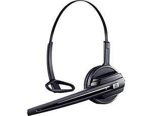 Polycom Compatible Sennheiser D10 Wireless Office Headset with EHS Included | SoundPoint Phones: IP 335, IP 400's, IP 500's, IP 650, IP 670, VVX 201, VVX300's,VVX400, VVX411, VVX500, VVX601, VVX1500