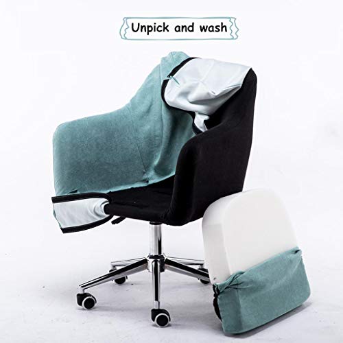 Fubas-office chair / Sofa Chair/Desk Chair, Lifting Rotary/Ergonomic Handrail, High Elastic Soft Bag, Easy to Remove and Wash, 150kg Load Capacity (Green)