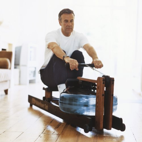 WaterRower Club Rowing Machine in Ash Wood with S4 Monitor