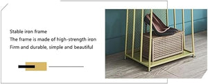 None Cactus Wrought Iron Bookshelf 4-Tier Standalone Storage Shelves