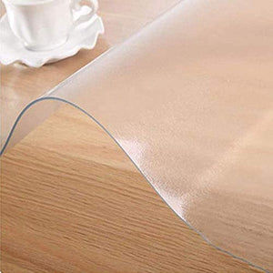 Fushou Chair Mat for Hard Floors 160x230cm PVC Translucent Non-slip Easy to Clean