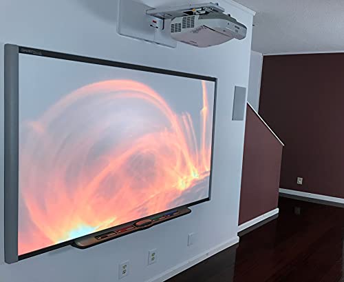 SMART Electronic Interactive Dry Erase Board (7ft x 4ft) with Short Throw Projector & Speakers