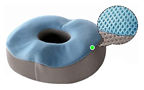 KSDCDF Memory Foam Seat Cushion for Office Chair - Coccyx Pad for Back Pain Relief