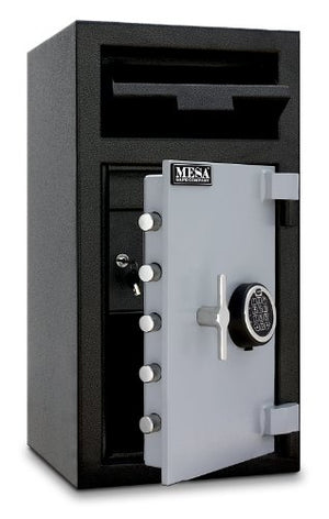 Mesa Safe MFL2714E-ILK Depository Safe with Internal Locking Compartment, 1.5 Interior Cubic feet, 27.5-Inch by 14-Inch by 14-Inch