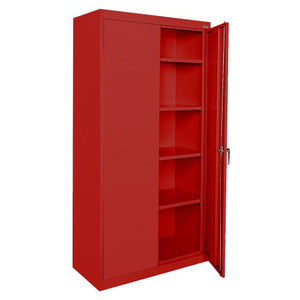 Buddy Products Cabinet, Welded Storage Cabinet, Red (CA41361872-01BP)