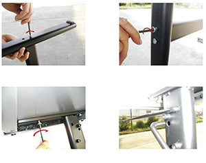 INTBUYING 51" 1300mm Aluminum Alloy Rotary Large Format Paper Trimmer Cutter with Support Stand