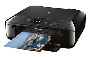 Canon MG5720 Wireless All-In-One Printer with Scanner and Copier: Mobile and Tablet Printing with Airprintcompatible, Black