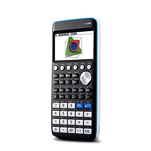 3D Color Screen Drawing Calculator, Measurement Programming Drawing Engineering Computer, IB AP SAT Student Test, Black