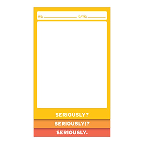 Knock Knock Seriously 3-Way Note Pad(Small)