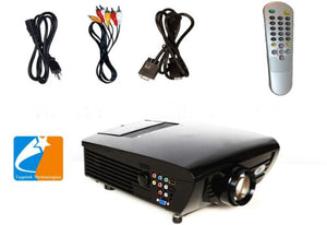 Digital Galaxy DG 747L LCD Movie Projector, 800x600 Pixels, HDMI Port, 1080i/p Compatible, Game TV Home Theater