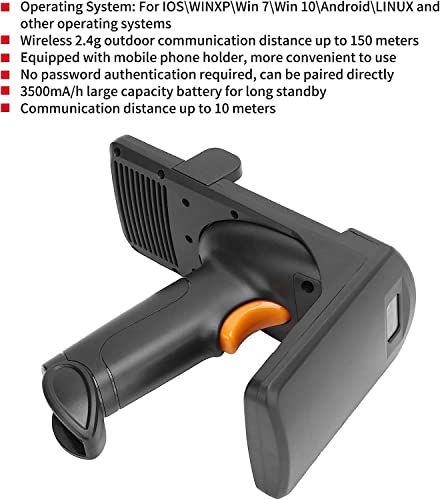 MaGiLL Wireless Barcode Scanner, 2.4G Bluetooth Handheld DualMode Screen Scanning for Windows/iOS/Android