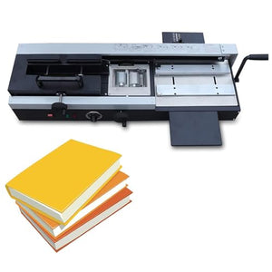 None A4 Desktop Binding Machine, Hot Melt Glue Book Paper Binder - Office Wireless Book Binder