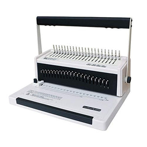 TruBind Comb-Binding Machine - 21 Holes - Manual Punch & Bind - 20 Page Punch Capacity
