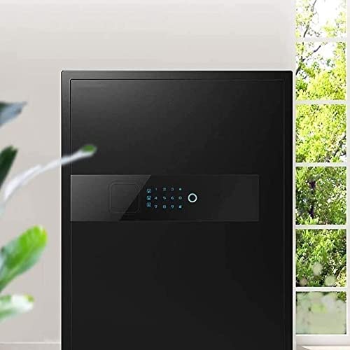 ZYDMJQ Safes and Lock Boxes,Digital Electronic Security Keypad,Fingerprint Safe,Money Box, for Travel Business Use and Home Office (Color : White)