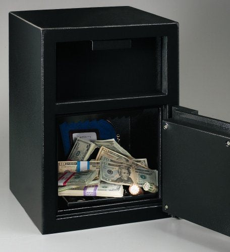 SentrySafe Depository Safe, Large Digital Money Safe, 0.94 Cubic Feet, DH-074E