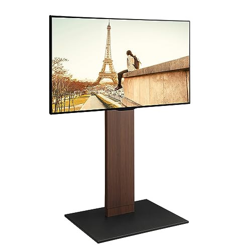 WALL V2 Caster High Type Universal TV Stand - Walnut