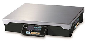 CAS PD-2 POS/Checkout Scale, LB & OZ Switchable, 30lb Capacity, 0.01lbs Resolution Single Range, Legal-for-Trade