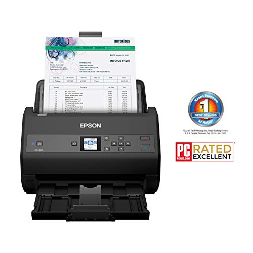 Epson Workforce ES-865 Color Duplex Document Scanner with Twain Driver