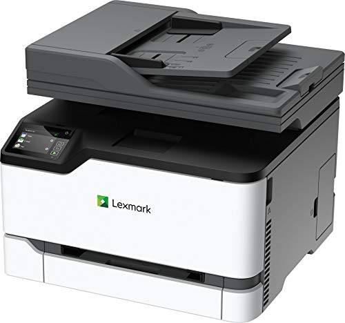 Lexmark MC3224adwe Color Multifunction Laser Printer with Print, Copy, Fax, Scan and Wireless capabilities, Two-Sided Printing with Full-Spectrum Security and Prints Up To 24 ppm (40N9050)