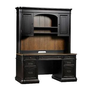 TOV Roanoke Black Credenza & Hutch Set