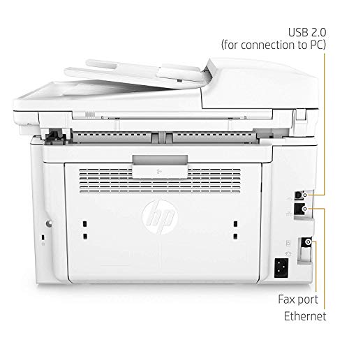 HP LaserJet Pro M227fdw All-in-One Wireless Laser Printer, Amazon Dash replenishment ready (G3Q75A), White, Large