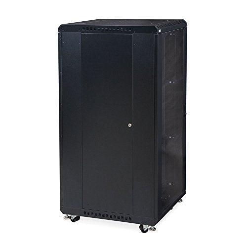 Kendall Howard 27U Linier Glass and Vented Doors Server Cabinet