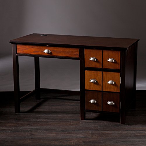 Southern Enterprises Hendrik Apothecary Desk in Espresso