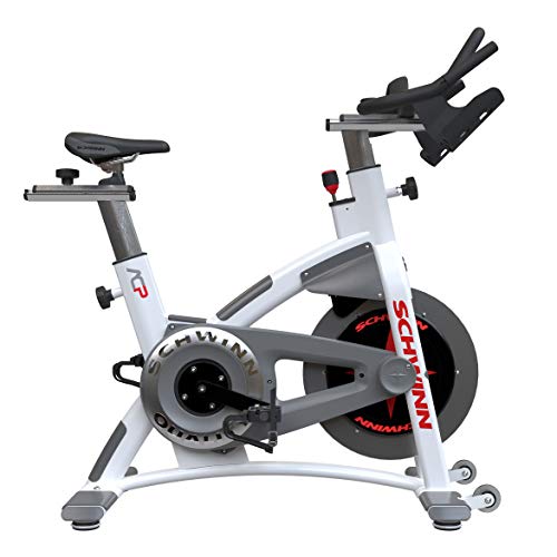 IRON COMPANY Schwinn Fitness AC Performance Plus with Carbon Blue Belt Drive - Indoor Cycling Bike