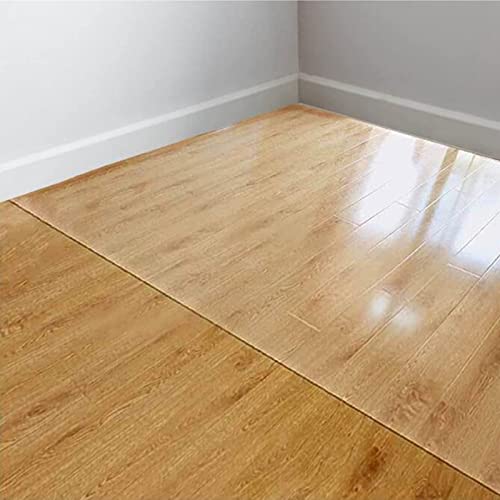 HOBBOY Clear PVC Hard-Floor Chair Mat - Multiple Sizes