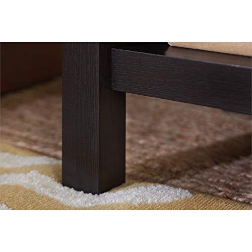 Bush Furniture Broadview Computer Desk with Drawers in Espresso Oak
