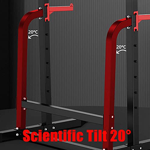 Bueuwe Power Tower Adjustable Height Workout Pull Up & Dip Station Multi-Function Home Gym Strength Training Fitness Equipment