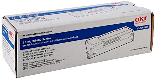OKIDATA B420MB480 MFP Series Toner (12K Pages) - 43979215