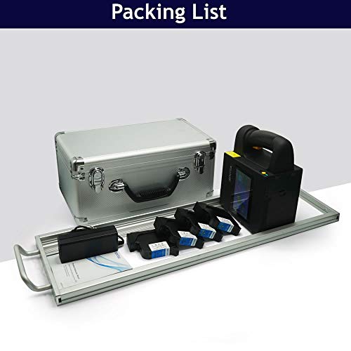 BENTSAI B80 Handheld Inkjet Printer,Large Character Inkjet Printer, Print Height up to 3.93"/100mm, Use for Logo, Painting or DIY on Water-Absorbing Material